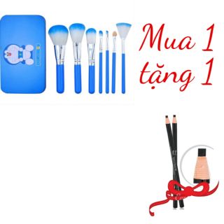 Cọ trang điểm mini 7 món DORAEMON