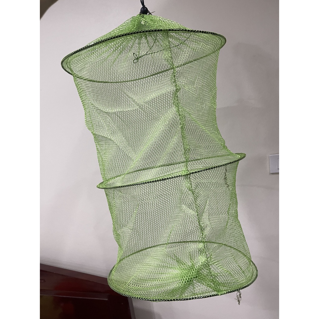 Giỏ Dù Đựng Cá,Tôm,Tép - 3 vành siêu rẻ