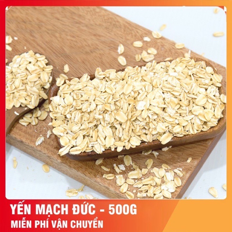 Yến Mạch Ăn Liền Hafer Nhập khẩu 100% Đức Gói 500g
