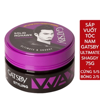 Wax Tạo Kiểu Tóc Gatsby – U&S Tím – 75Gr