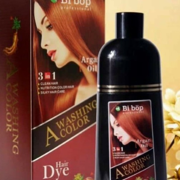 [ GIÁ GỐC] Combo Dầu Gội Nâu Tóc Thảo Dược Argan Oil Bibop và Dầu Gội Phủ Bạc Đen Tóc Bibop