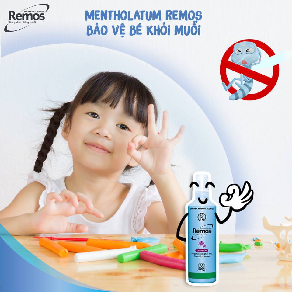 Xịt chống muỗi Remos 60ml