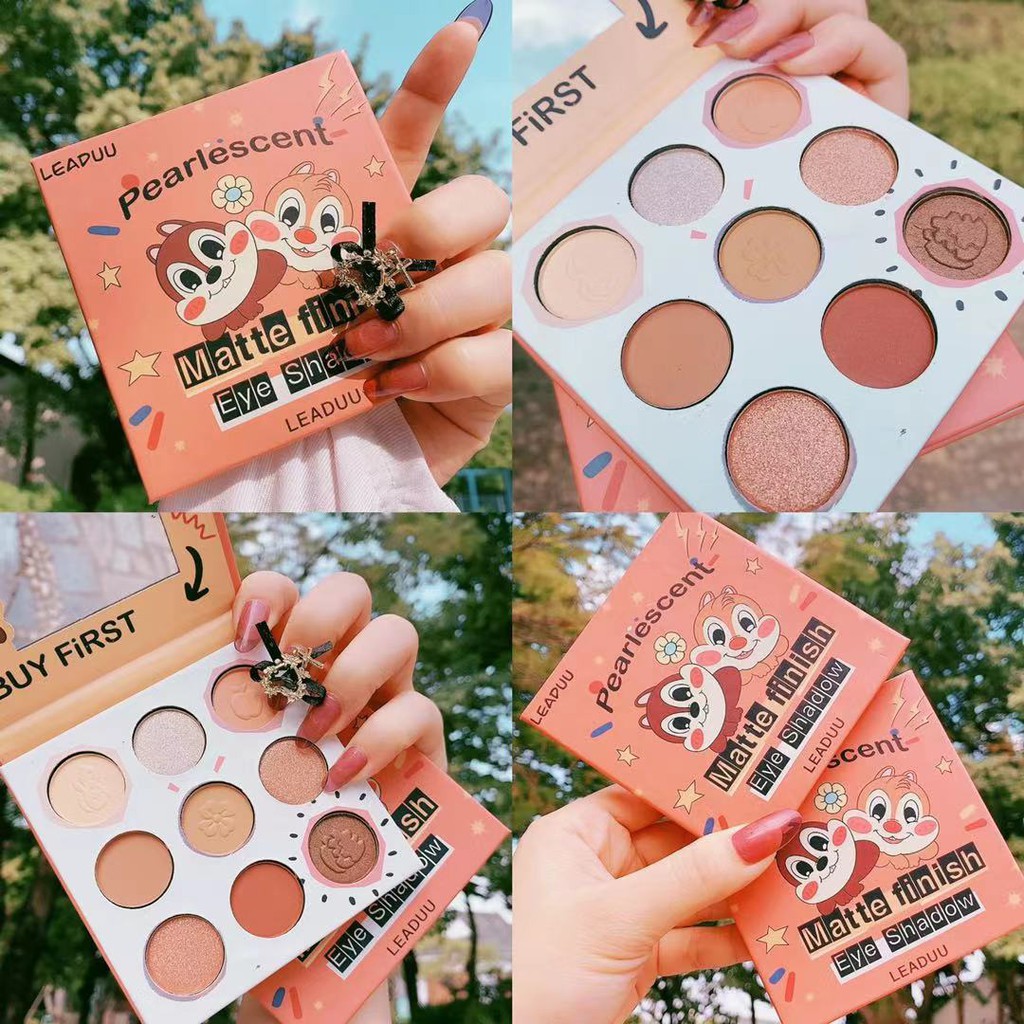 Bảng Phấn Mắt Leaduu 9 Ô sóc  Bảng Dupe Hoàn Hảo Của Colourpop | BigBuy360 - bigbuy360.vn
