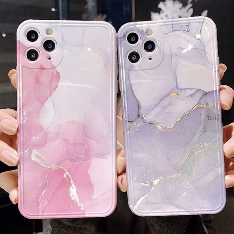 Ốp iphone Vân Đá Nhũ dành cho Iphone Xs Max/11/11Pro Max/12Pro/12Pro Max