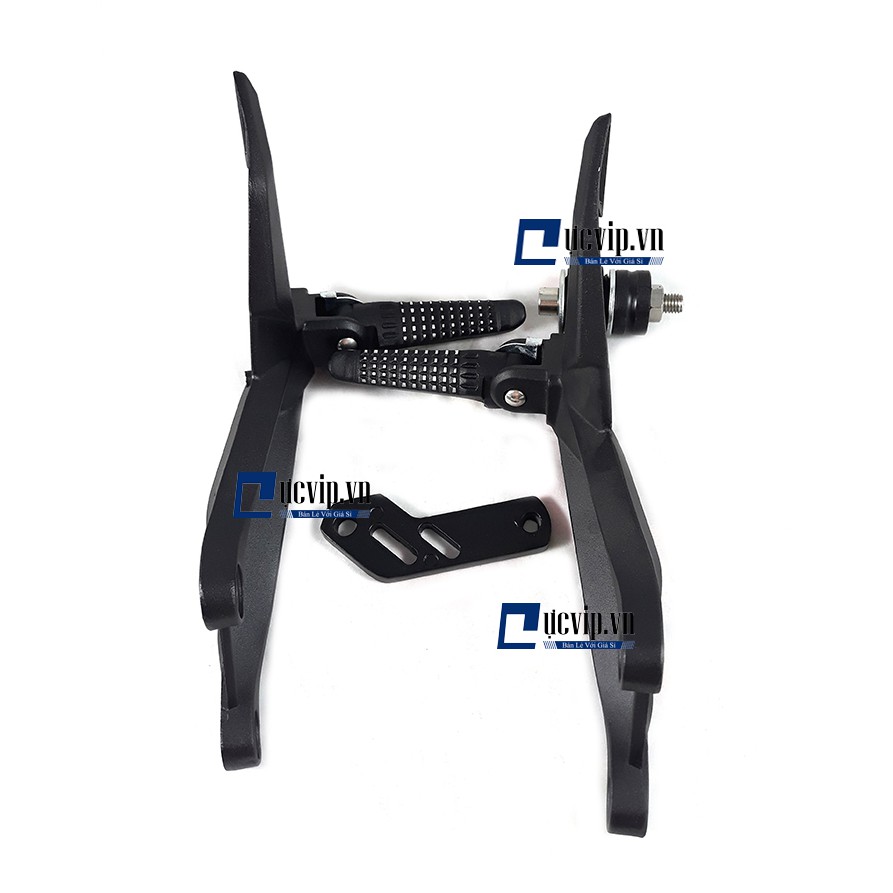 Gác Chân Kiểu Z1000 Gắn Exciter 150 Kèm Pat (Full Đen Đẳng Cấp) S1410