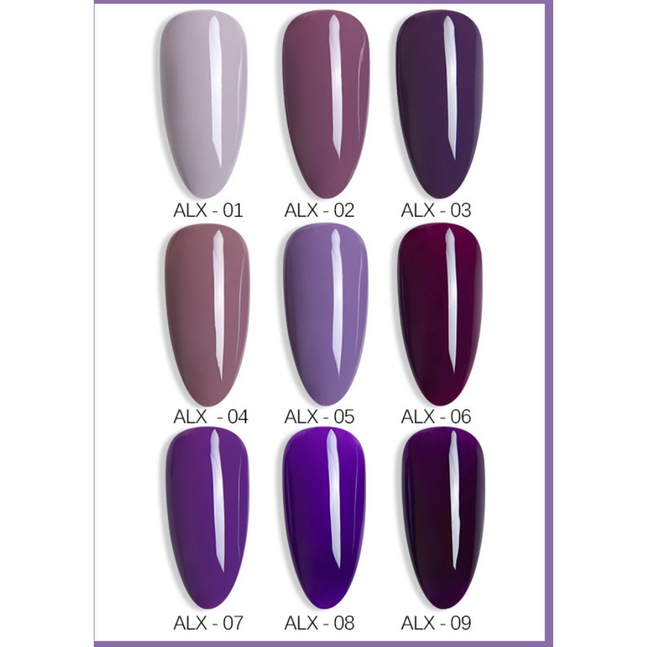 Sơn Gel AS mã ALX | chai đỏ 15ML
