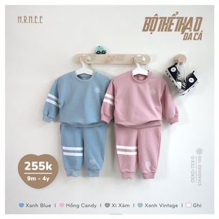 Hrnee Bộ nỉ da cá cho bé