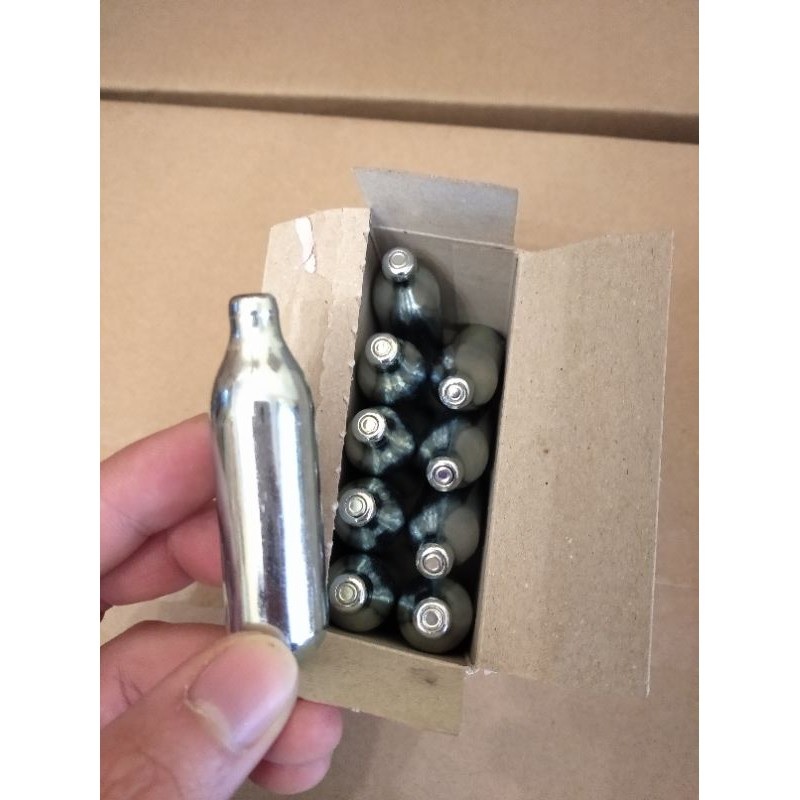 Hộp gas Mosa N2O (10 Viên) dùng cho bình xịt kem tươi - chất lượng đảm bảo - an toàn khi sử dụng Dụng cụ pha chế QDP