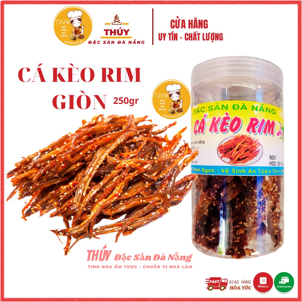 CÁ KÈO RIM 200gr chính hiệu THUÝ ĐẶC SẢN ĐÀ NẴNG