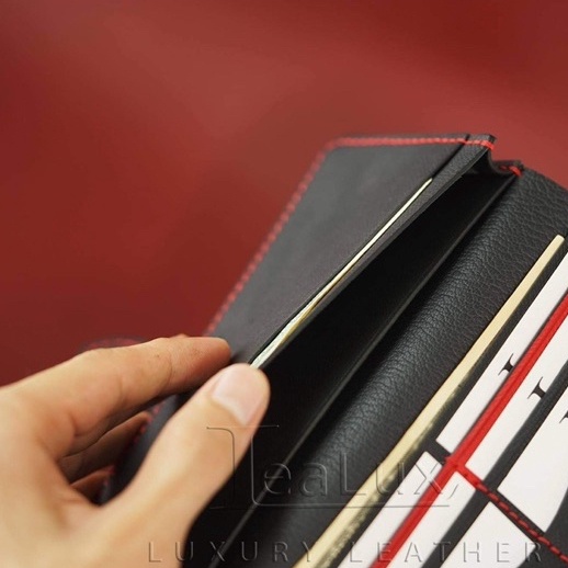 VÍ Dài Đựng Điện Thoại Handmade Cao Cấp Lealux Phone Wallet