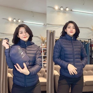 Áo phao lông vũ đủ màu có mũ ấm áp
