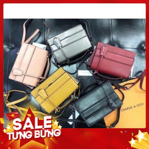 [ TẶNG MÁY MASSAGE MẶT VÀ ĐỒNG HỒ NỮ] Túi xách nữ đeo chéo túi KC phong cách tinh tế thời trang hàng cao cấp