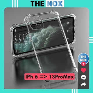 Ốp IPhone Silicon 1.5MM Chống Sốc 4 Góc | Ốp Silicon Dẻo Trong Suốt IPhone 6/7/8/Plus/X/11/12/13/Pro/Max [The Nox]