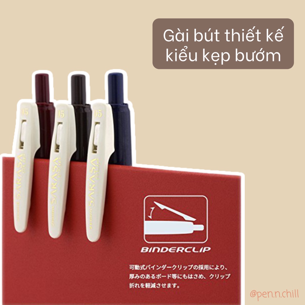 Bút Gel Sarasa Vintage Gel Pen - Cỡ Ngòi 0.5mm