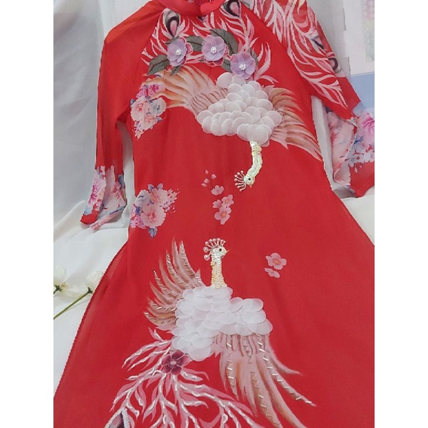 🥰 Oa dài cách tân cao cấp 4 tà đẹp sang chảnh hàng may kĩ chuẩn cao cấp