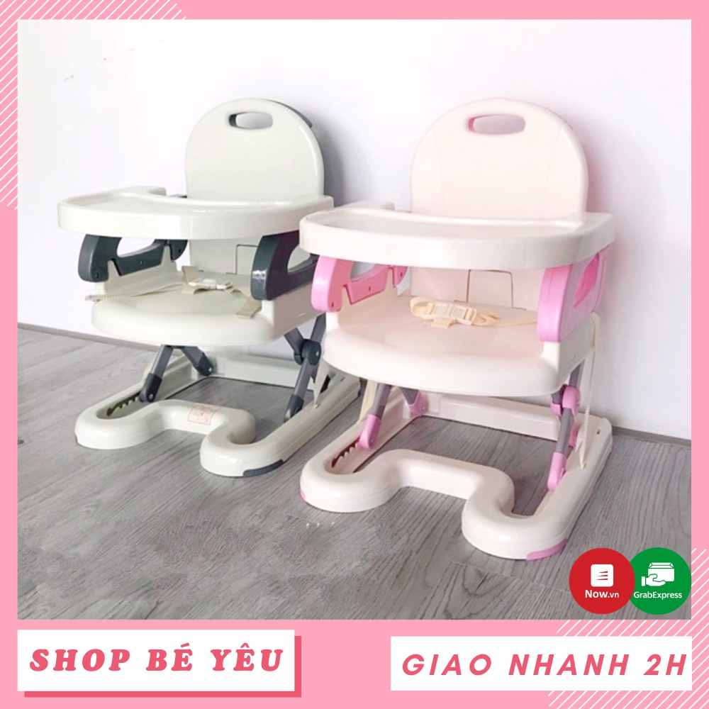 Ghế ăn dặm cho bé  𝑭𝒓𝒆𝒆𝒔𝒉𝒊𝒑  Ghế ăn dặm điều chỉnh độ cao Mastela Hồng/Ghi chính hãng có bảo hành