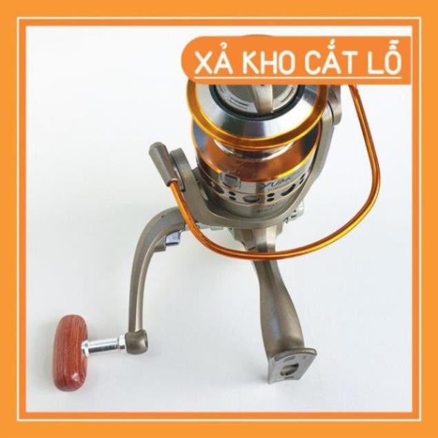 [SALE]  Máy Câu Cá Yomoshi LC Kim Loại 3000-7000 ( TẶNG CƯỚC CACBON SHIMANO ) MÁY CÂU CÁ MÁY ĐỨNG YOMOSHI LC