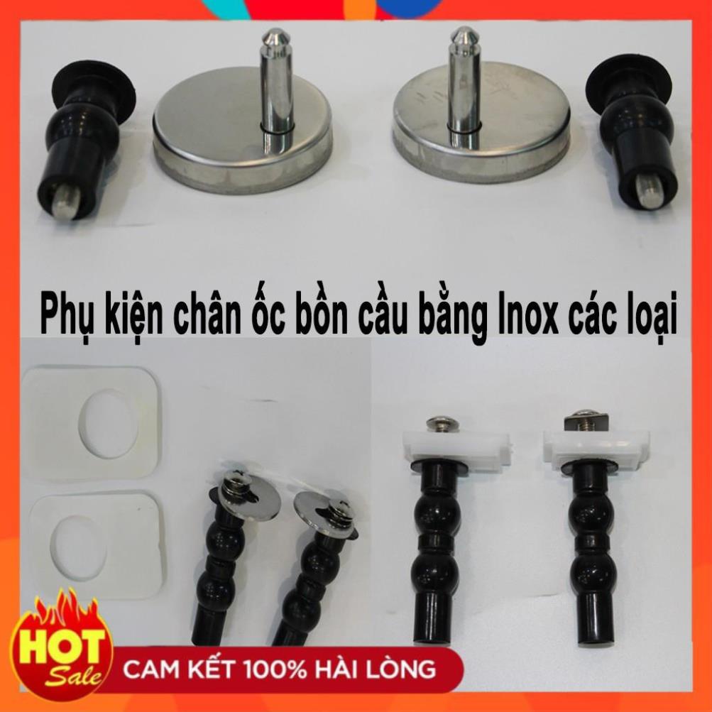 Phụ kiện chân ốc nắp bồn cầu bằng Inox các loại, vít nở sử dụng cho các loại bồn cầu,ốc gắn nắp bồn cầu