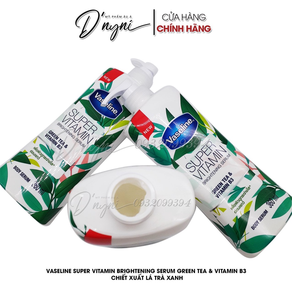 Lotion Sữa Dưỡng Thể Huyết Thanh Vaseline Super Vitamin Thái Lan 360 ml