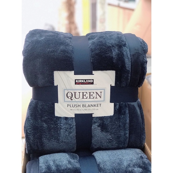 Chăn lông cừu kirkland Queen 2,48x2,33m bill costco