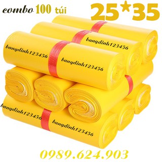 Túi gói hàng túi niêm phong tự dính size 25*35 ( túi dán miệng )