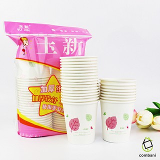 Túi 50 Cốc Giấy Uống Nước,Trà, Cafe Bảo Vệ Môi Trường