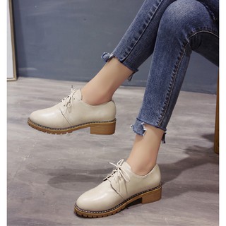 Giày BOOT Oxford NỮ THỜI TRANG
