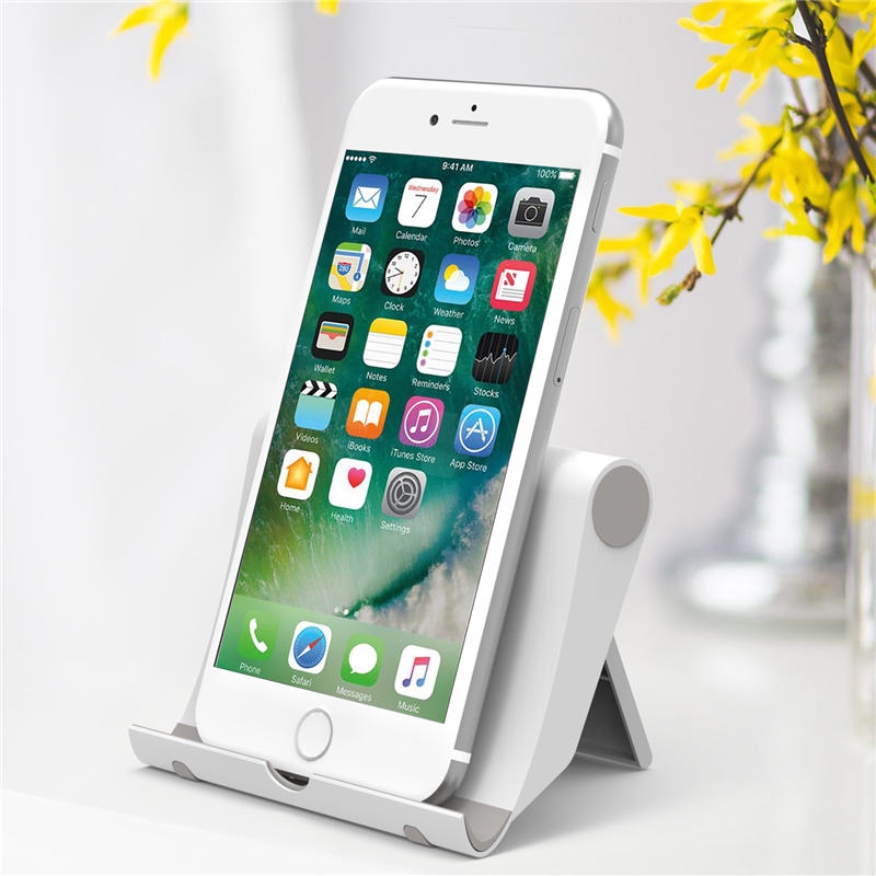 Giá Đỡ Điện Thoại / Máy Tính Bảng Để Bàn Bằng Silicon Tùy Chỉnh Góc Độ Tiện Dụng | BigBuy360 - bigbuy360.vn