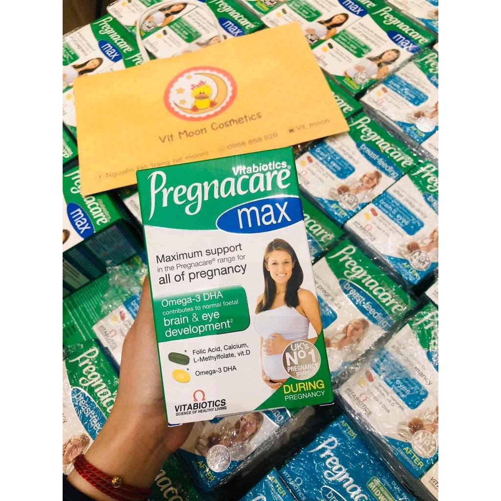 Vitamin Bà Bầu Pregnacare Max 84 Viên