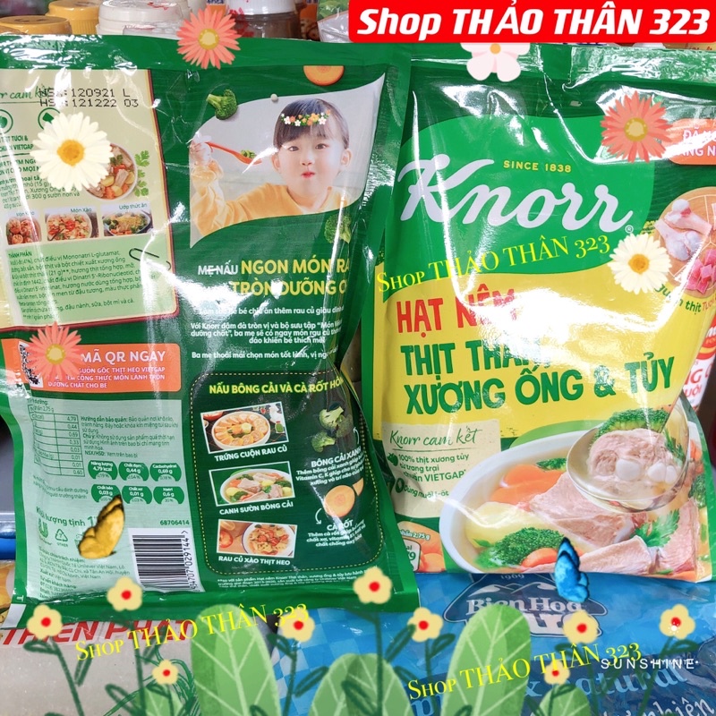 HẠT NÊM Knorr Thịt Thăn &amp; Xương Ống Tuỷ