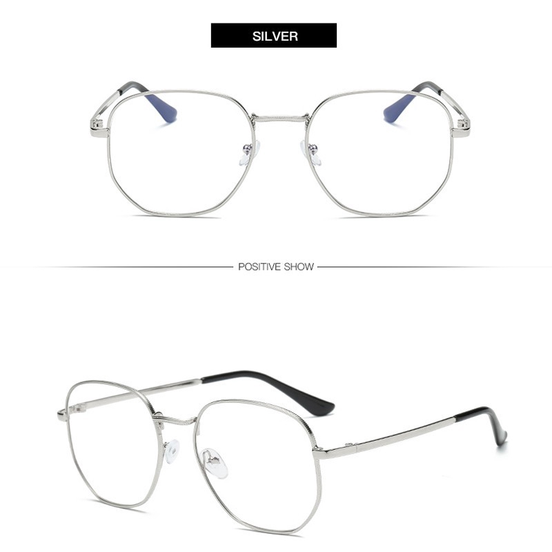 Kính Mắt Gọng Kim Loại Kiểu Dáng Cổ Điển Dành Cho Cả Nam Và Nữ