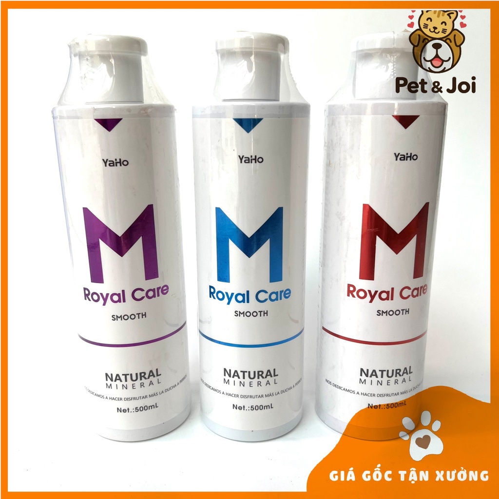 Sữa tắm cao cấp cho chó mèo Yaho M Royal Care 500ml - PET&amp;JOI