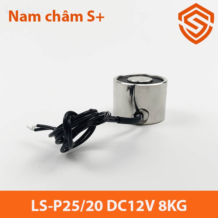 Nam châm điện LS-P25/20 DC12V 8KG