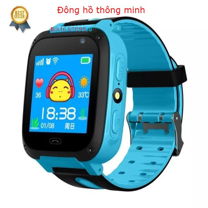 Đồng hồ thông minh định vị  GPS trẻ em ( cảm ứng, camera, chông nước ) |shopee. Vn\Shopdenledz