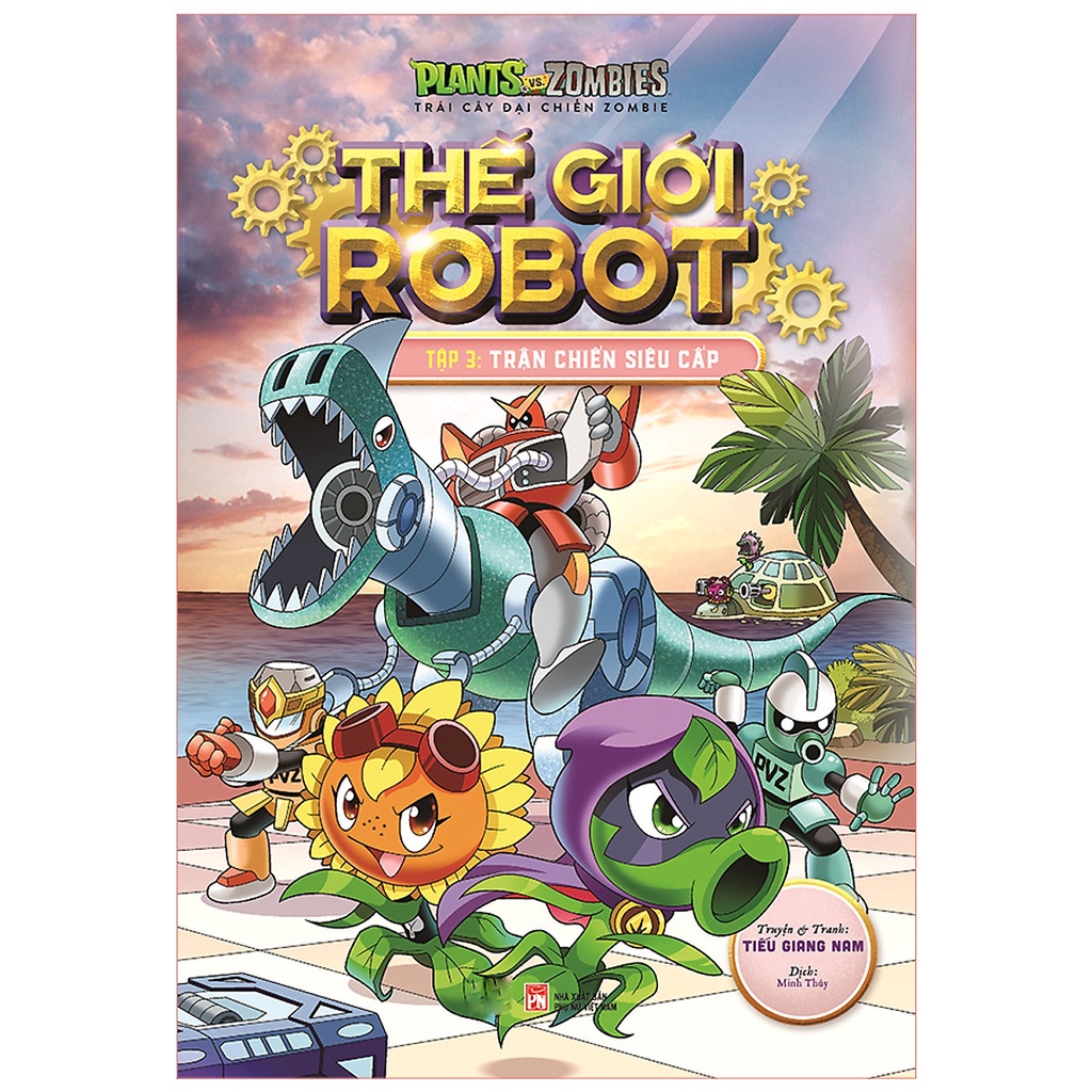 Sách - Trái Cây Đại Chiến Zombie - Thế Giới Robot - Tập 3 : Trận Chiến
