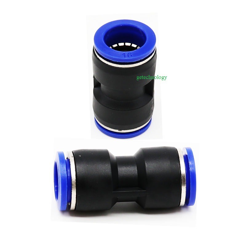 Đầu nối nhanh,đầu nối khí,đầu nối hơi, đầu nối fitting PU-4 PU-6 PU-8 PU-10 PU-12/PU4 PU6 PU8 PU10 PU12