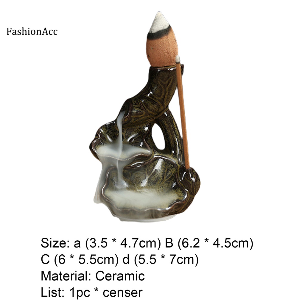 Đế Đốt Trầm Hương Hình Nón Thác Nước Dùng Trang Trí Nhà Cửa