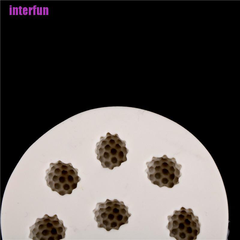 1 Khuôn Nướng Bánh Việt Quất 8 Lỗ Bằng silicone