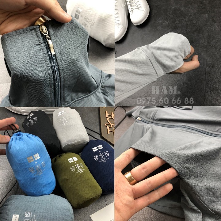 [Hàng Xịn] Áo Chống Nắng Nam Nữ, Vải Mát, Có Lỗ Thông Hơi, Cõ Mũ, Chống Tia UV | BigBuy360 - bigbuy360.vn