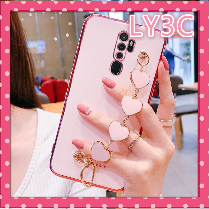 Ốp điện thoại sang trọng cho OPPO A5 A9 A53 2020 A15 A52 A54 A72 A74 A93 A94 F11 F17 PRO REALME 7 7I 8 C15 C17 C21