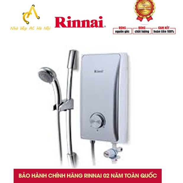 Bình nước nóng lạnh trực tiếp Rinnai REI-A450NP điện 220V công suất 4500W