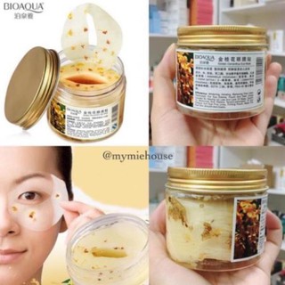 MẶT NẠ MẮT GOLDEN OSMANTHUS EYE MASK - BIOAQUA hộp 14OG / 8O miếng