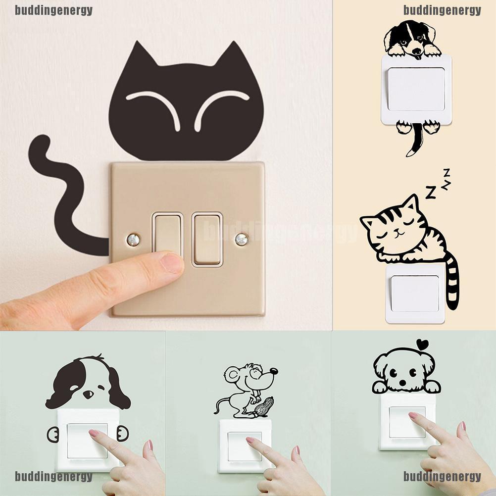 Decal Dán Tường Hình Chú Chó Đáng Yêu