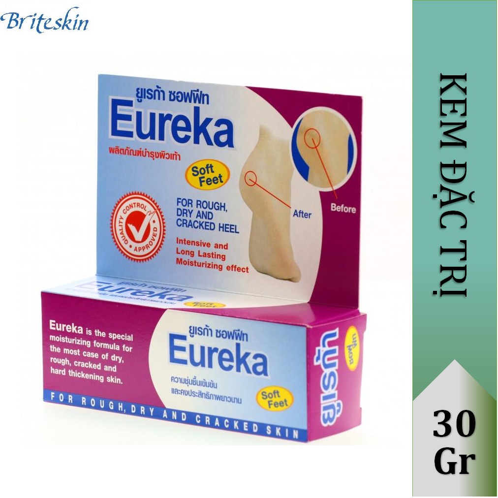Kem Thoa Hỗ Trợ Nứt Gót Chân Eureka (30g) | BigBuy360 - bigbuy360.vn