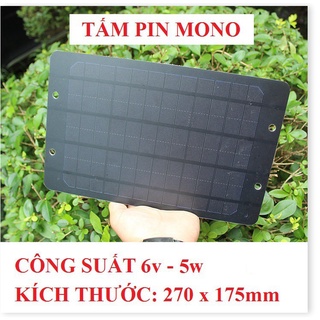 Tấm pin MONO năng lượng mặt trời 6v-5w