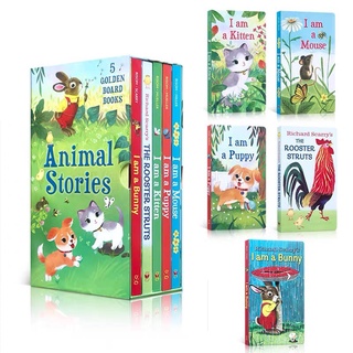 Bộ nhập 6q bìa cứng - Animal stories I am a bunny