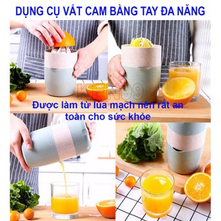 Dụng cụ  vắt cam làm bằng lúa mạch siêu tiện lợi