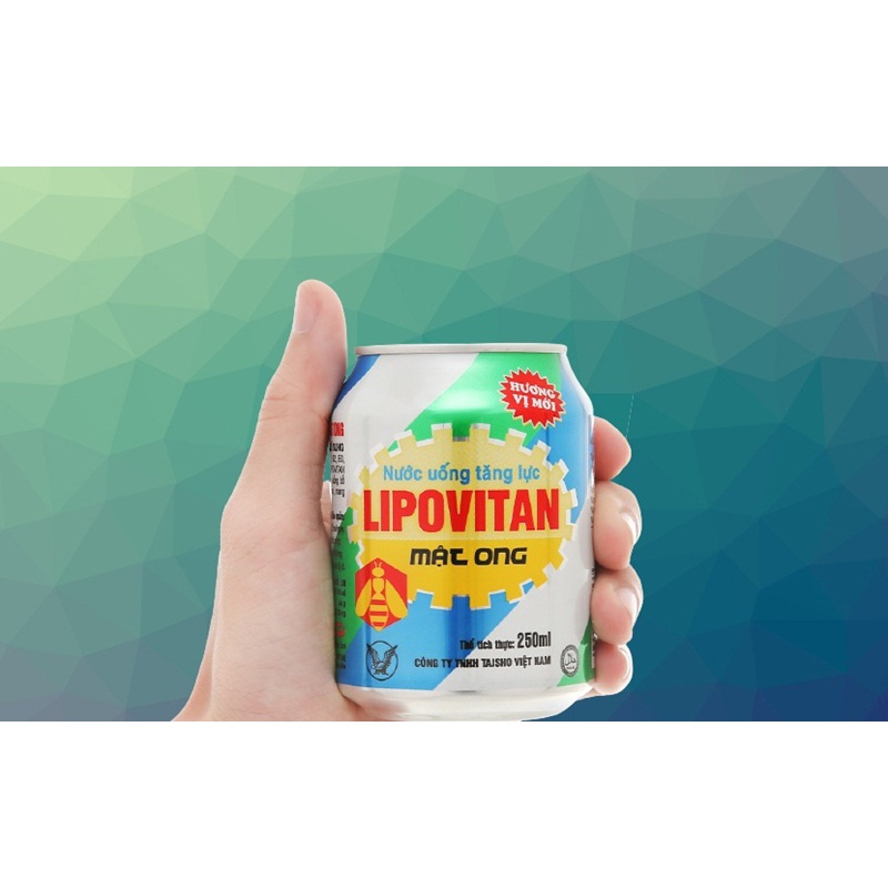 Thùng 24 lon nước tăng lực Lipovitan