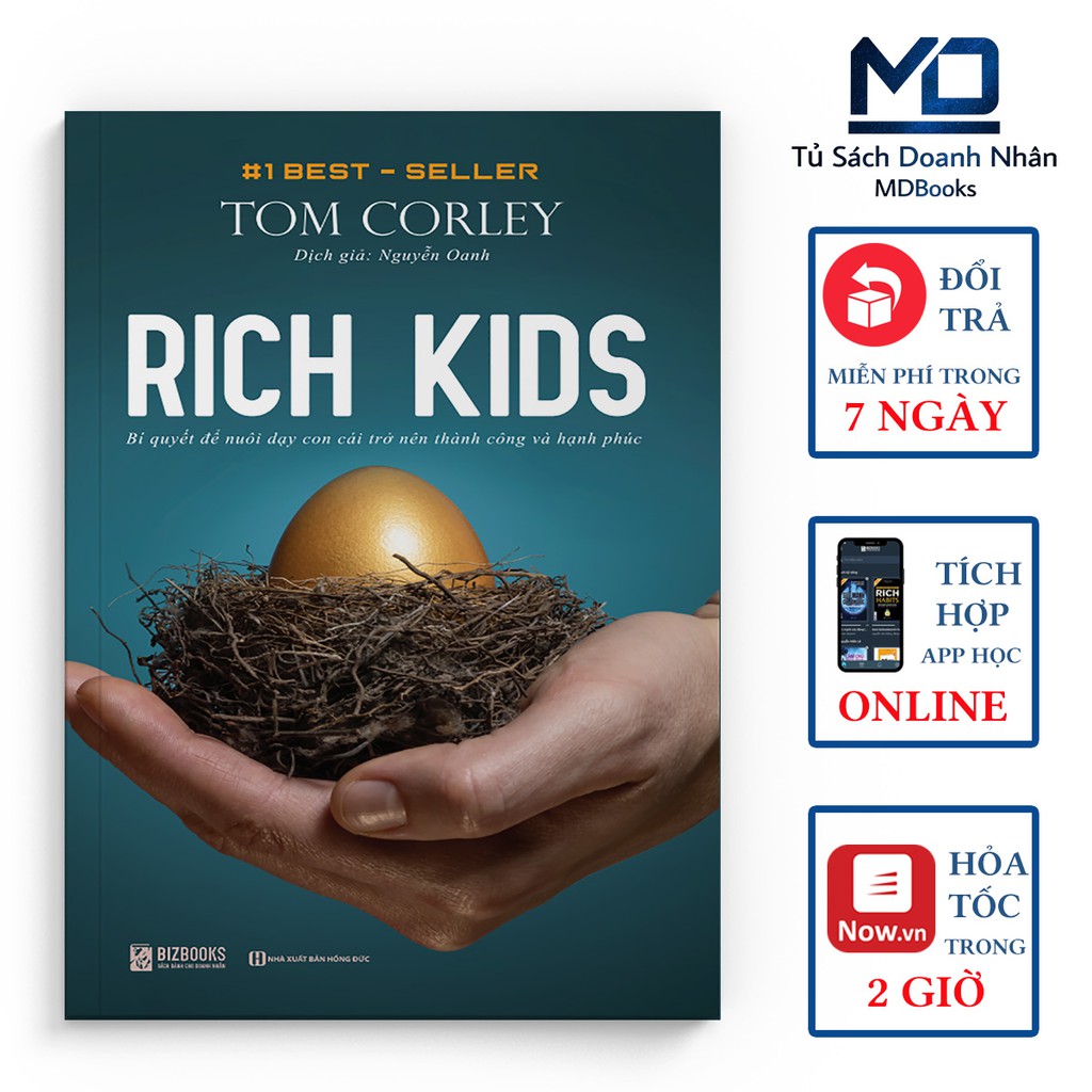 Sách - Rich Kids - Bí Quyết Để Nuôi Dạy Con Cái Trở Nên Thành Công Và Hạnh Phúc – Kỹ Năng Tài Chính Và Đầu Tư