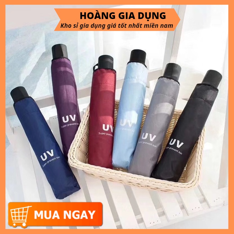 Ô Dù Chống Tia UV_ Che Mưa Che Nắng_Thiết Kế Nhỏ Gọn Cao Cấp ZA12